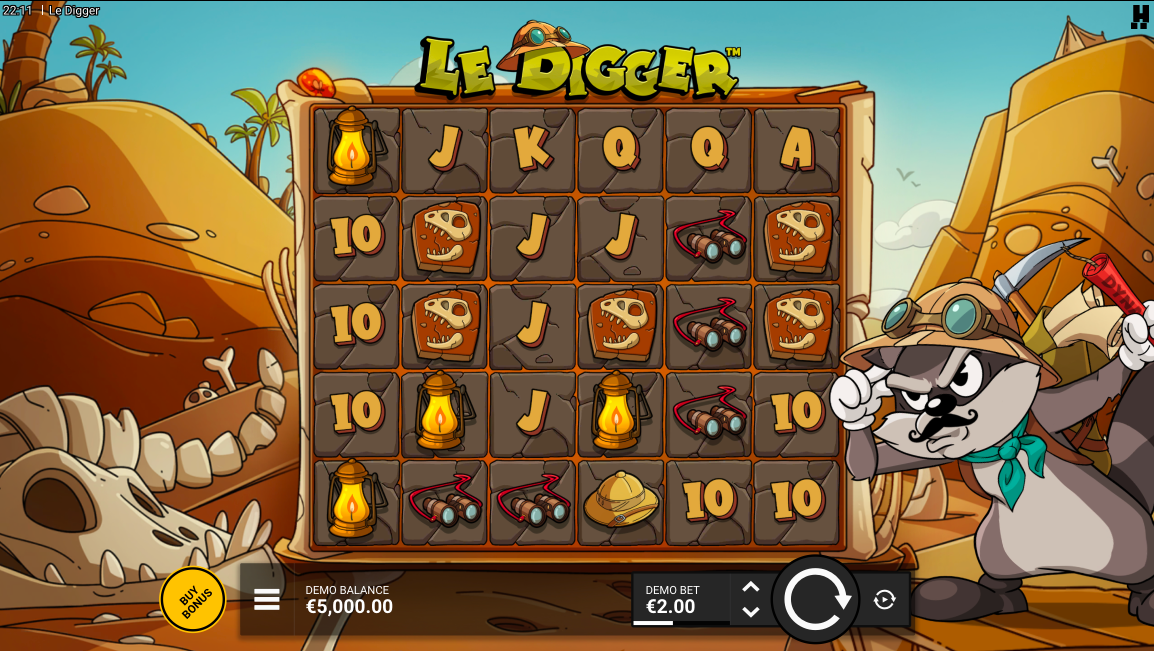 Capture de gameplay Le Digger